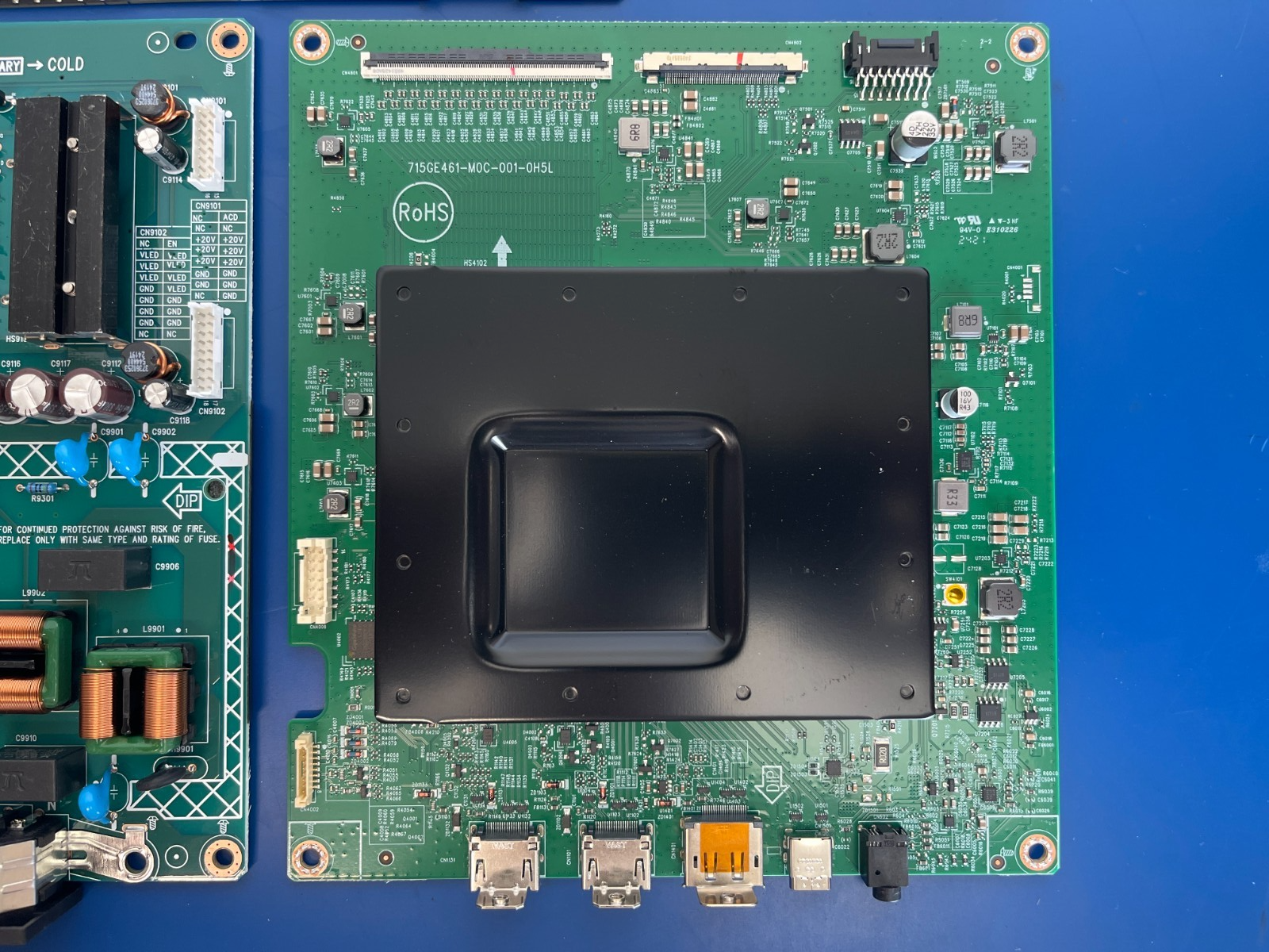 MSI MAG 321UPX QD-OLED MAIN BOARD + PSU POWER SUPPLY + T-CON - Image 4