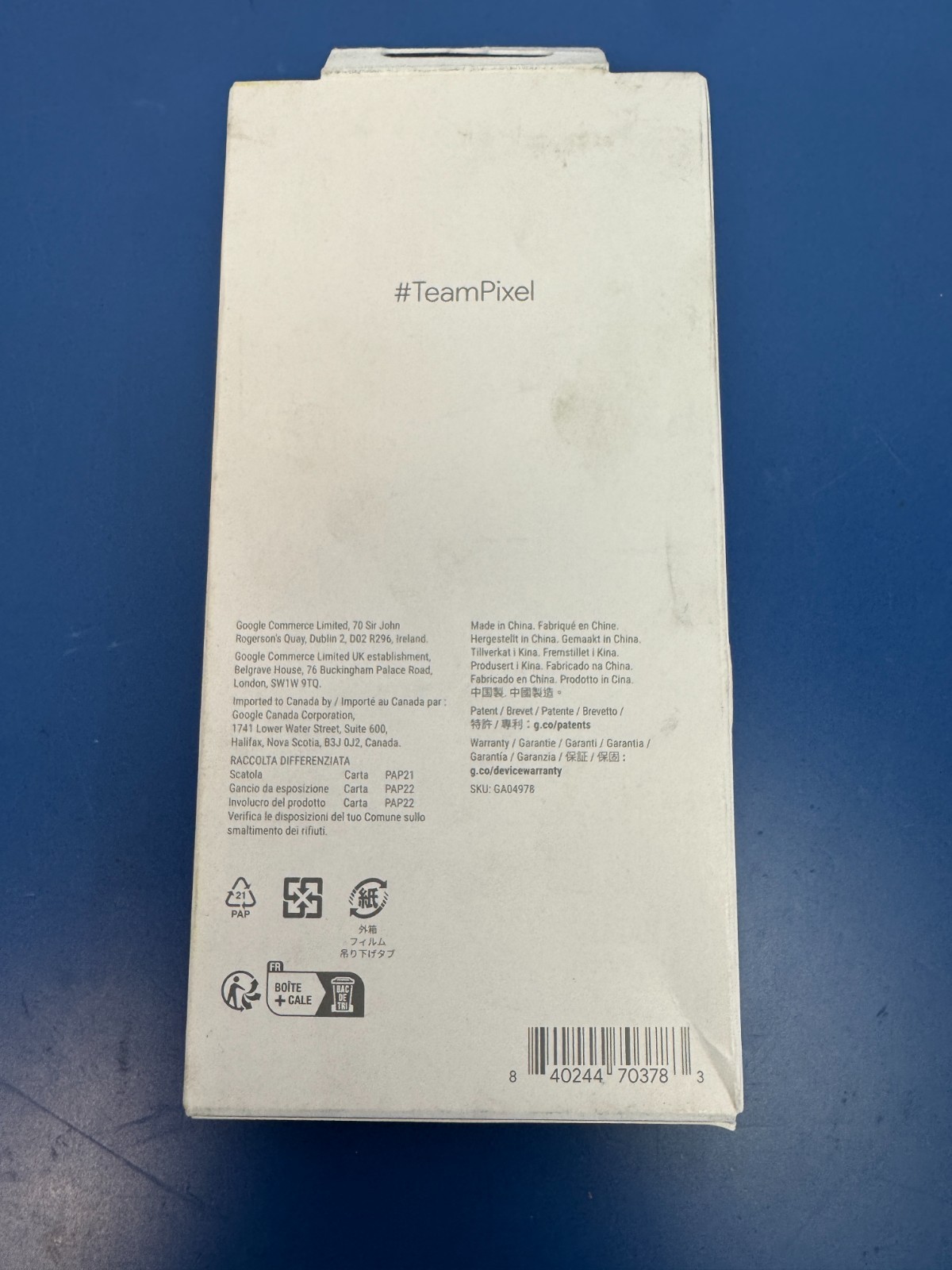 Genuine New Google Pixel 8 Pro Case - Mint GA04978 - Image 3