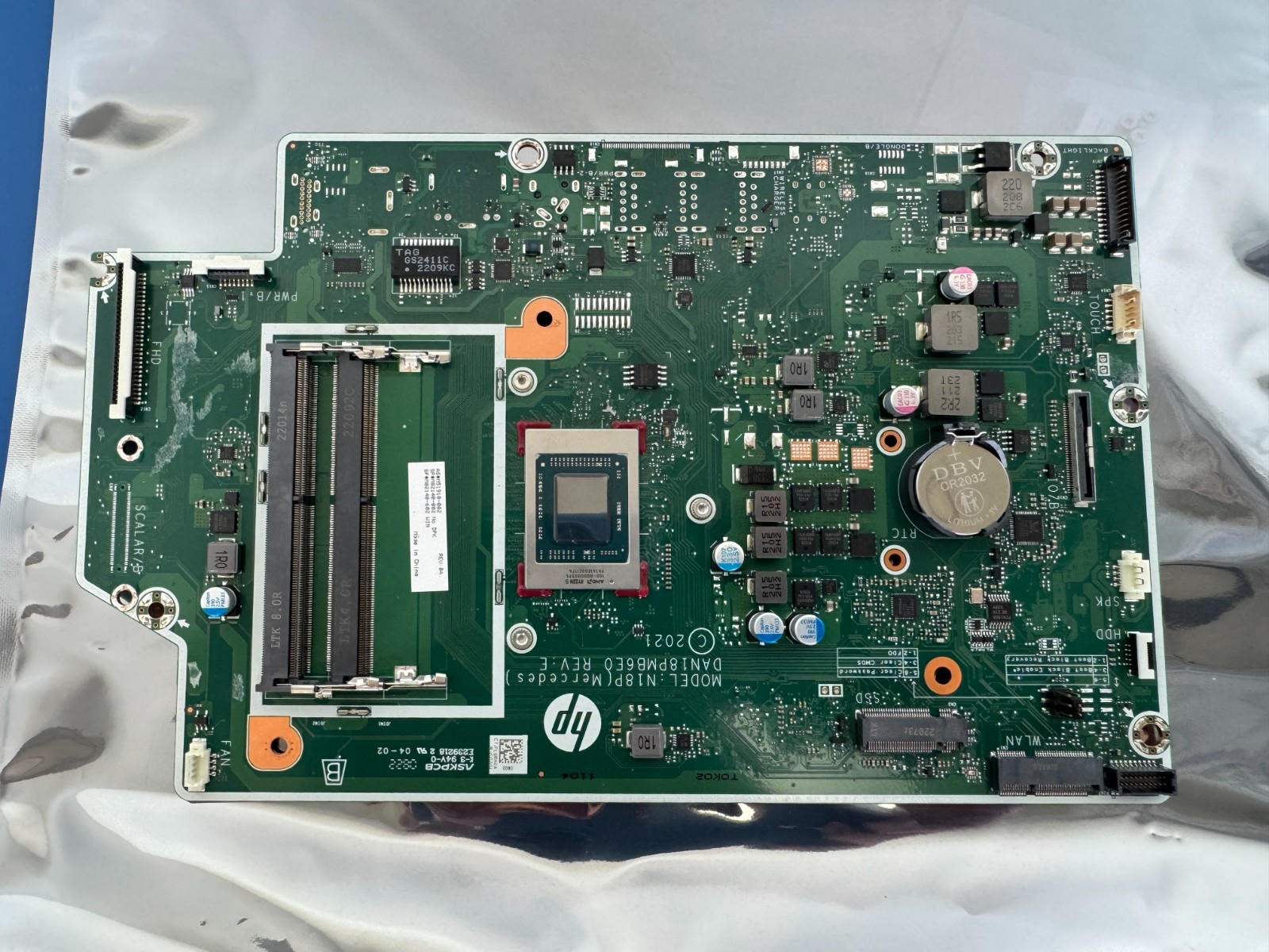 DAN18PMB6E0 For HP 24-CB 27-CB Motherboard With Ryzen 5 5500U repair kit