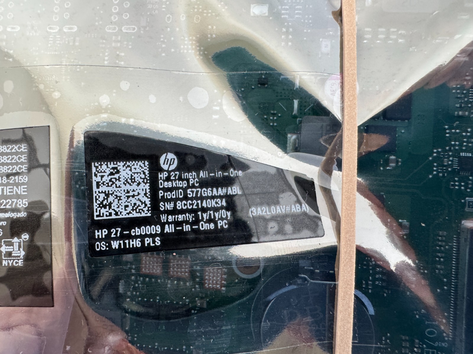 DAN18PMB6E0 For HP 24-CB 27-CB Motherboard With Ryzen 5 5500U repair kit - Image 3