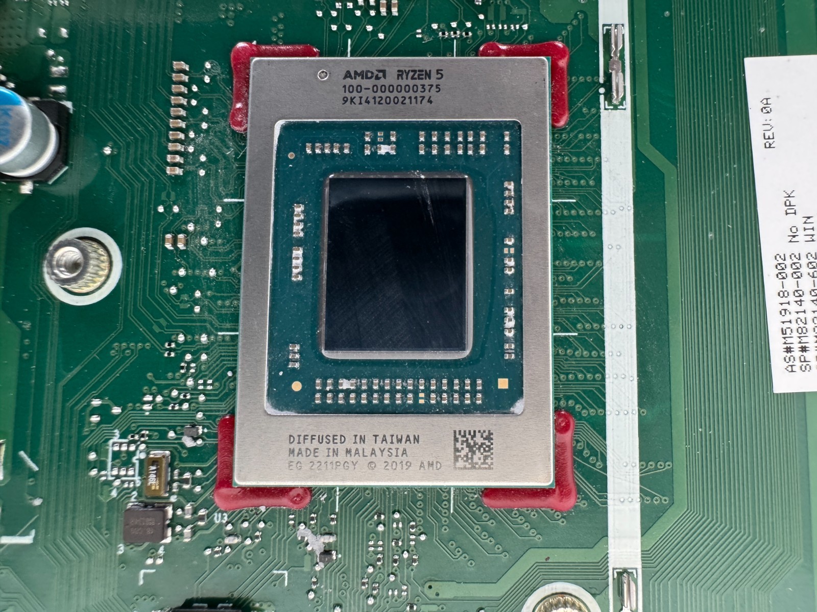DAN18PMB6E0 For HP 24-CB 27-CB Motherboard With Ryzen 5 5500U repair kit - Image 5