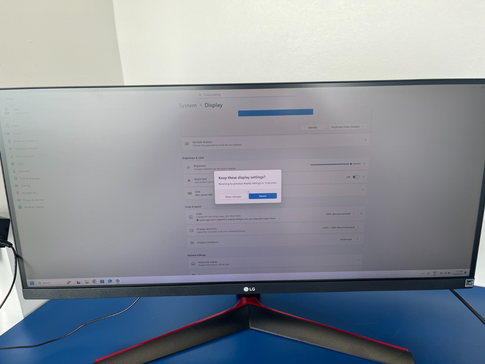 LG 29-inch UltraWide Monitor 29WP60G-B with Super Resolution+, 5ms UltraWide