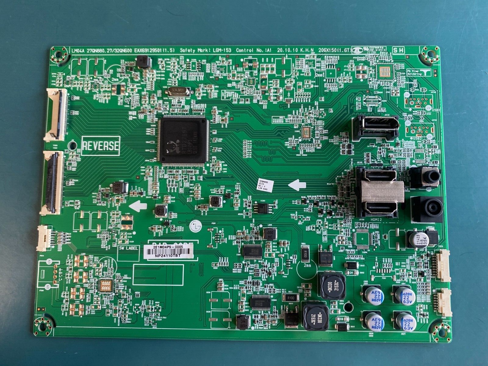 LG 32QN600-B 32QN600 Monitor Main Board Repair Kit