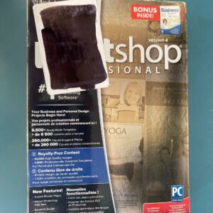 Broderbund The Printshop Professional Version 4 PC DVD-ROM 2001