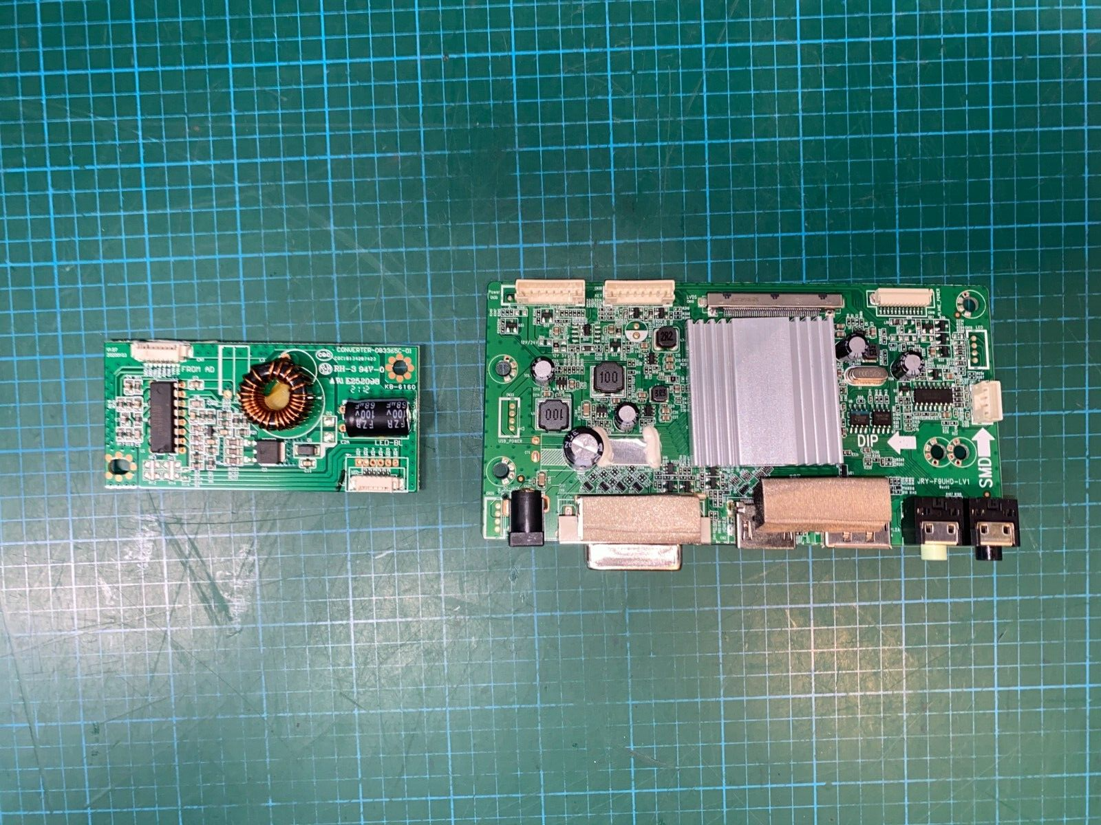ASUS VG27V VG27VQ Monitor Main Board + PSU Power Supply Board Repair Kit