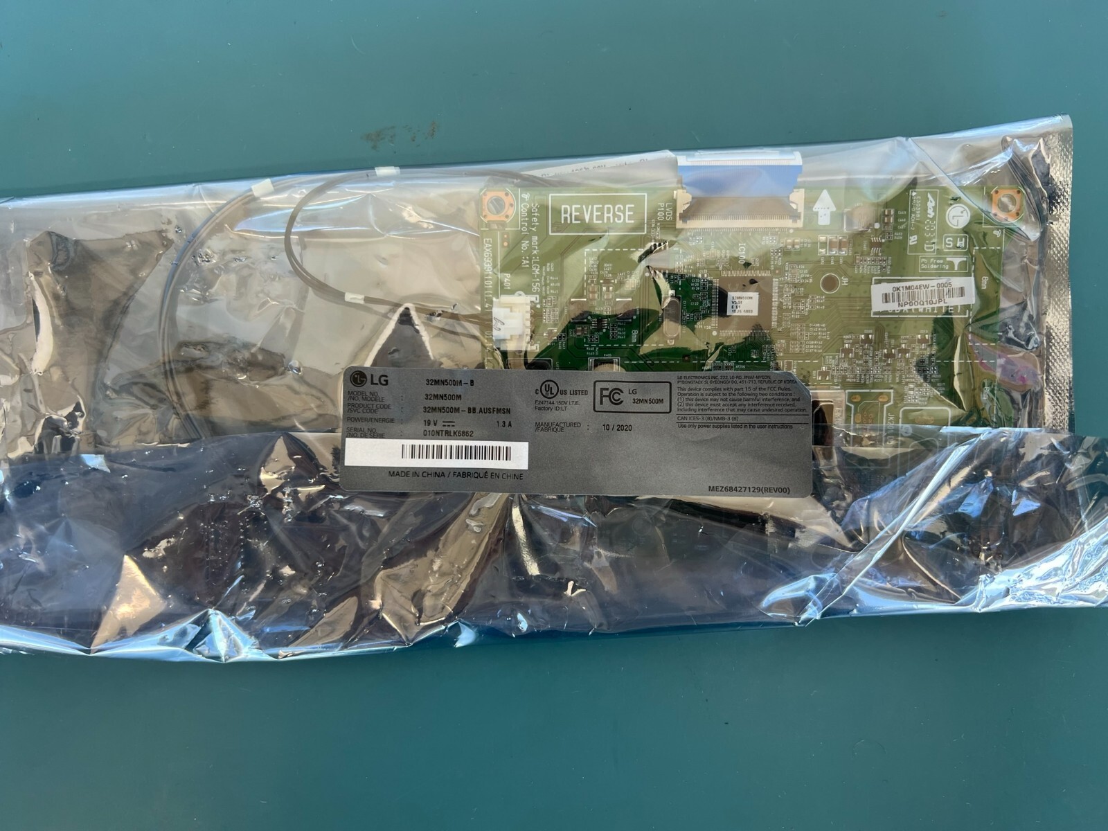LG 32MN500M MONITOR MAINBOARD Motherboard EAX69391101(1.4) - Image 3