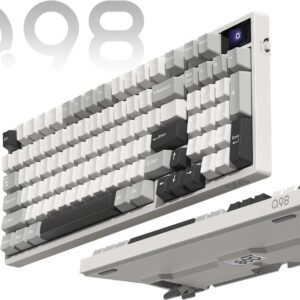 SAMA Q98 Tri-Mode Wireless Mechanical Gaming Keyboard LCD Wireless/Bluetooth/Wir