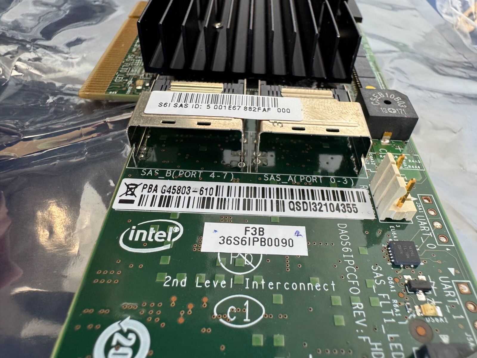 Intel PBA G45803-610 S6I SAS PCI-Express Raid Card - Image 4