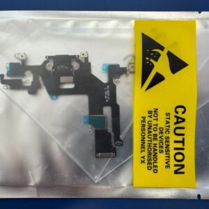 Charging Port Lightning Connector Dock Flex Mic For Apple iPhone 11 White