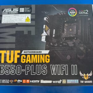 ASUS TUF GAMING B550-PLUS WIFI II AM4 AMD B550 SATA 6Gb/s ATX AMD Motherboard ob