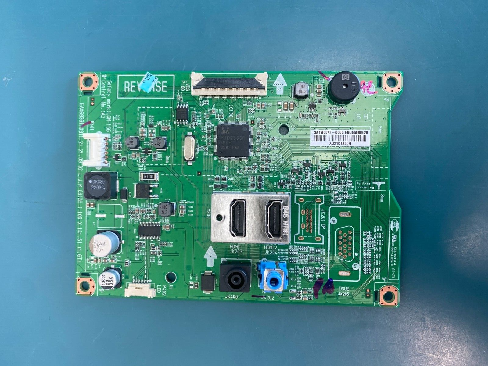LG 32MN500M 32MN500M-B Monitor Main Board