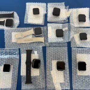 **READ** Lot of 11 Apple watch Series 5, 6 LTE & GPS LOCKED for parts