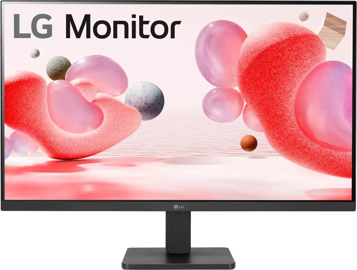 LG - 27" IPS 3-Side Borderless FHD 100Hz FreeSync Monitor 27MR400-B
