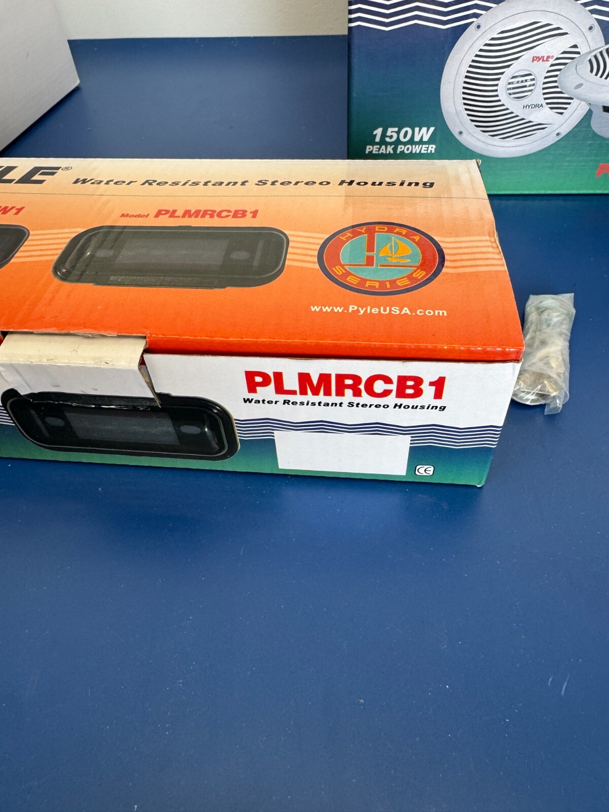 Pyle PLCDBT85MRW In Dash Marine Boat CD Bluetooth + 2 Speakers & Radio Cover - Image 6