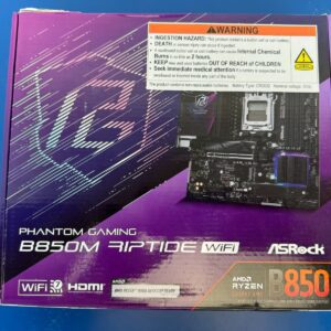 ASRock B850M Riptide WiFi AM5 AMD B850 SATA 6Gb/s Micro ATX Motherboard