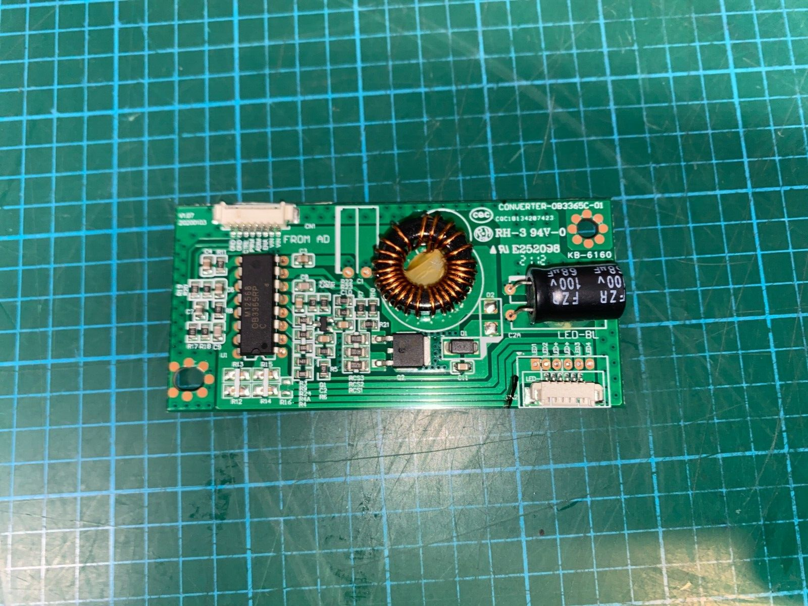 ASUS VG27V VG27VQ Monitor Main Board + PSU Power Supply Board Repair Kit - Image 5