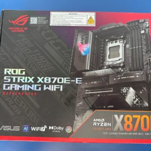 ASUS ROG STRIX X870E-E GAMING WIFI AMD AM5 X870 ATX motherboard 18+2+2