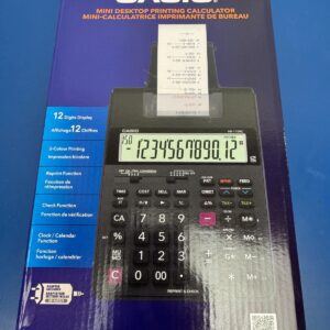 CASIO HR-170RC Compact 150 Step & Check Edit Printing Calculator