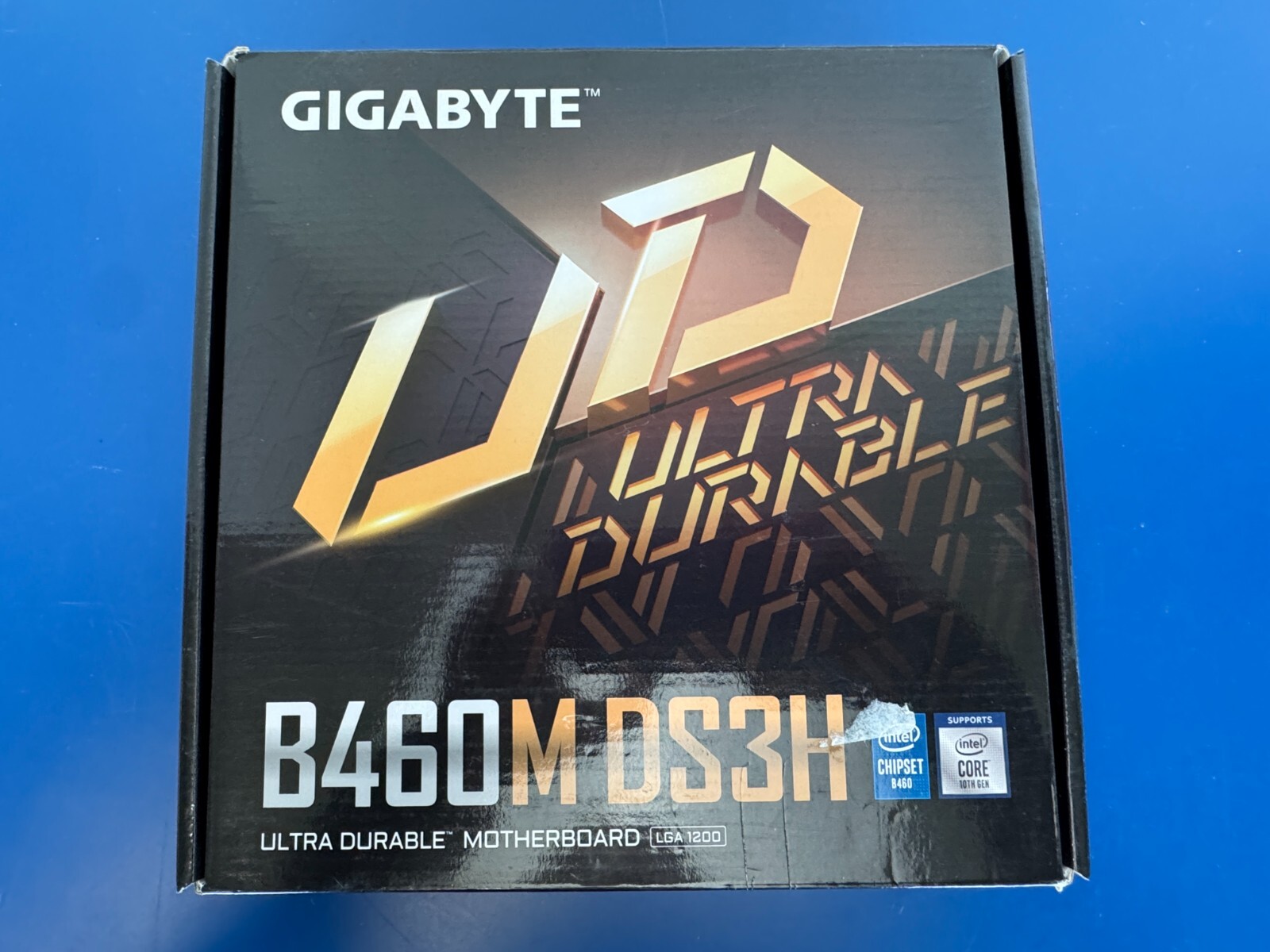 GIGABYTE B460M DS3H Motherboard Intel B460 Socket 1200 DDR4 M.2 mATX DVI-D Core