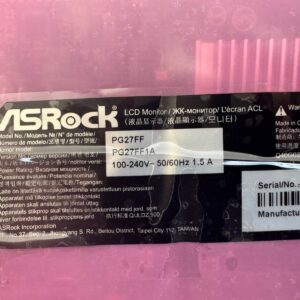 Main board for Asrock PG27FF1A   Ips 165hz Pg27ff1a motherboard PG27FF