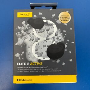 Jabra Elite 8 Active True Wireless Earbuds Noise-cancelling Black NEW