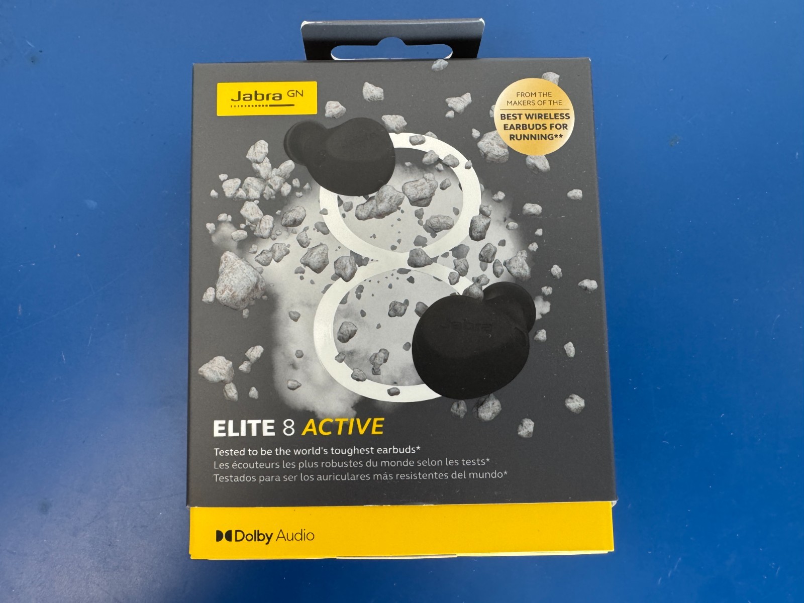 Jabra Elite 8 Active True Wireless Earbuds Noise-cancelling Black NEW