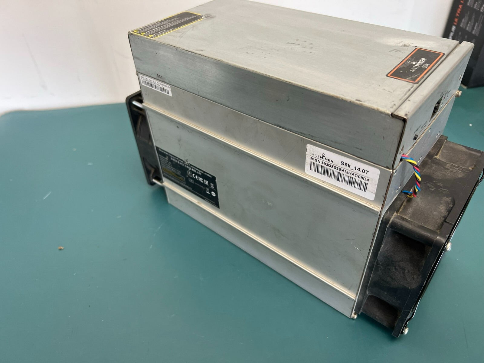 USED AntMlner S9k 14T With PSU BTC BCHMiner - Image 4