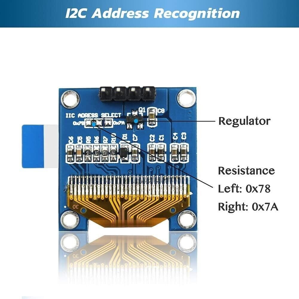 Ultra High Contrast OLED Display Shield Module - Versatile IIC/I2C Interface - Image 3
