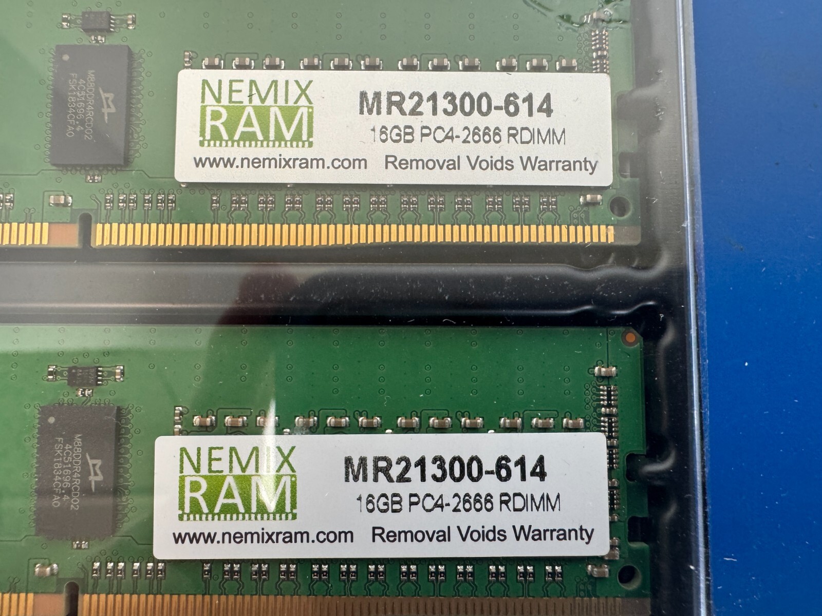 NEMIX RAM 32gb 2x16GB DDR4 2666MHZ PC4-21300 1Rx4 ECC Registered Server Memory - Image 2