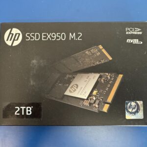 HP EX950 M.2 2TB PCIe 3.1 x4 NVMe 3D TLC NAND Internal SSD 5MS24AA#ABC