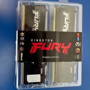 Kingston Fury Beast RGB 16GB (2x8GB) 6000MT/s DDR5 CL40 DIMM Desktop Memory RAM