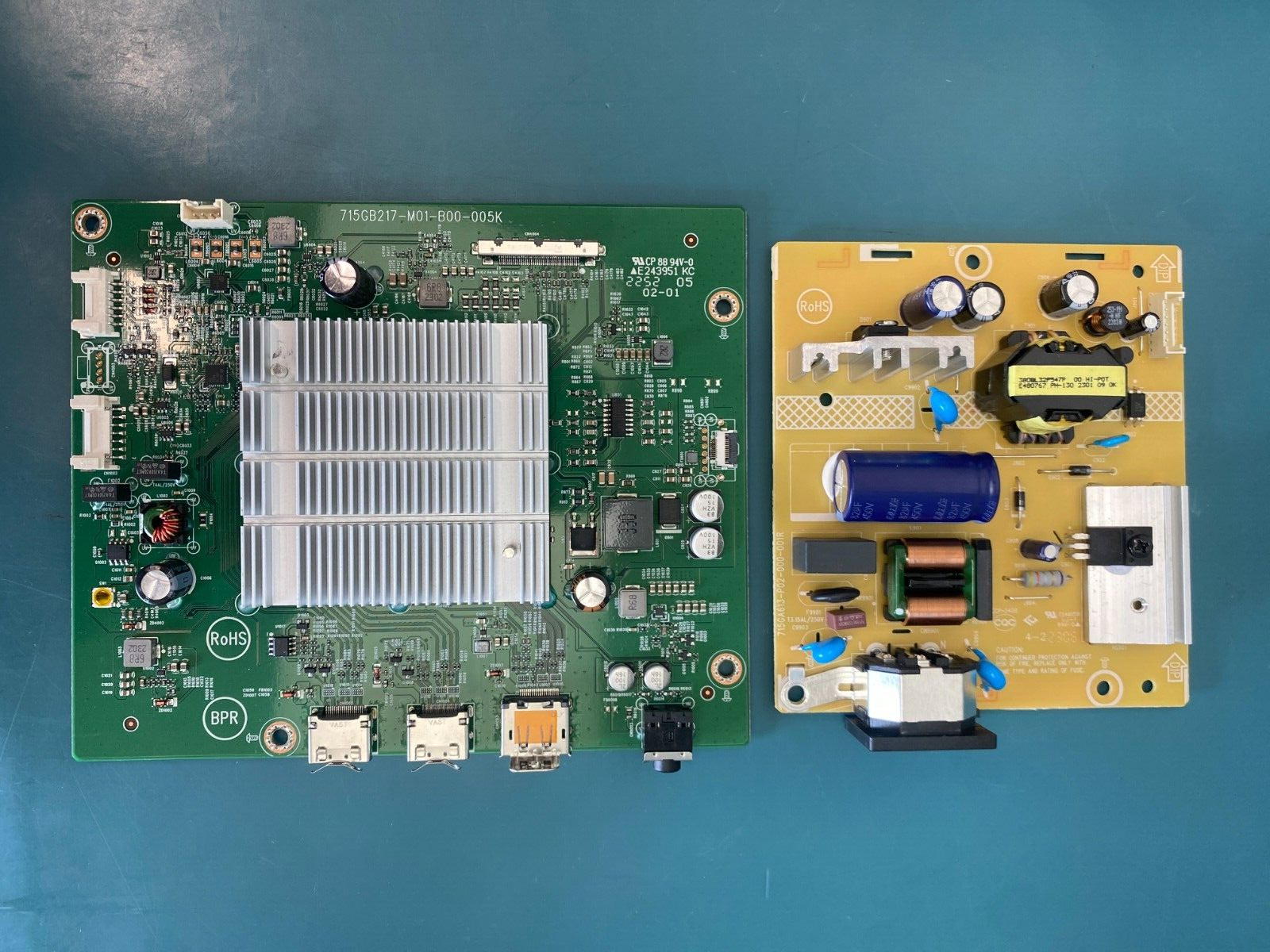 ASUS VG27W VG27WQ1B Monitor Main Board + PSU Power Supply Board