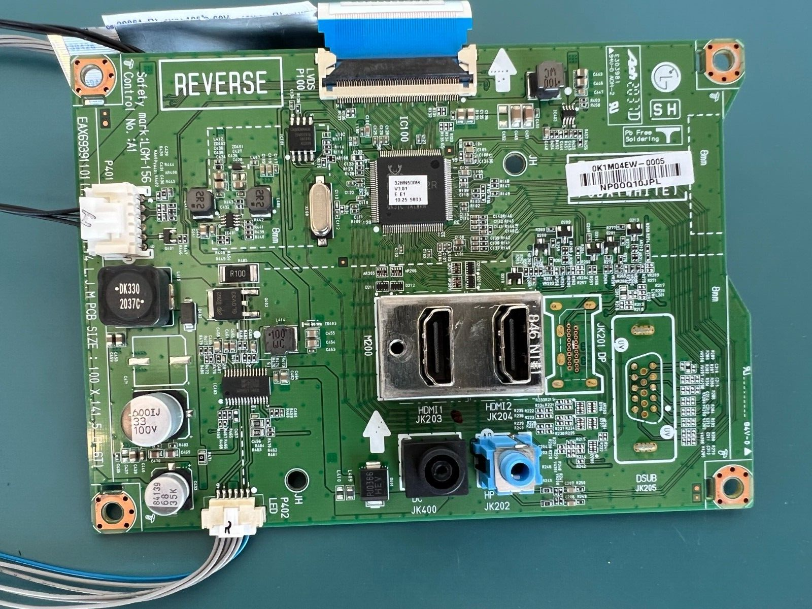 LG 32MN500M MONITOR MAINBOARD Motherboard EAX69391101(1.4)