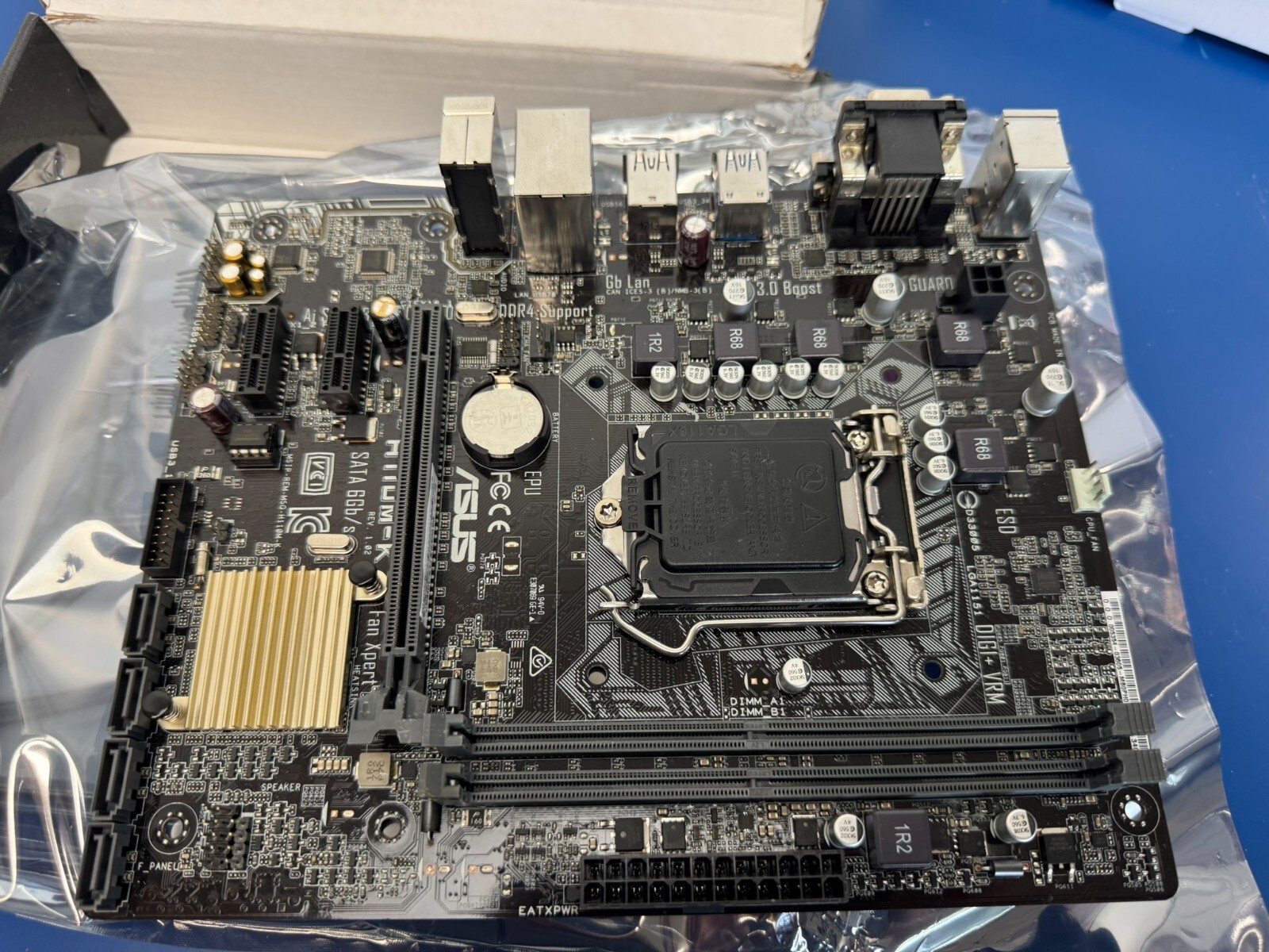 ASUS H110M-K LGA 1151 Intel H110 SATA 6Gb/s USB 3.0 Micro ATX Intel Motherboard - Image 5