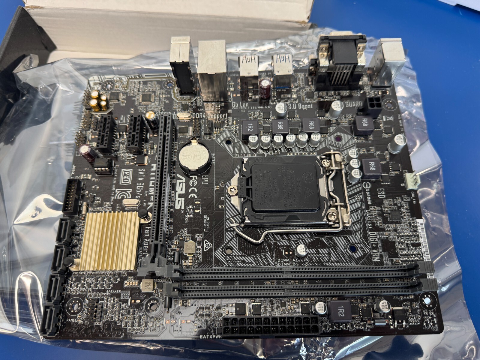 ASUS H110M-K LGA 1151 Intel H110 SATA 6Gb/s USB 3.0 Micro ATX Intel Motherboard - Image 6