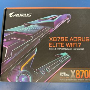 GIGABYTE X870E AORUS ELITE WIFI7 AM5 LGA 1718, ATX, DDR5, 4x M.2, PCIe 5.0, USB4