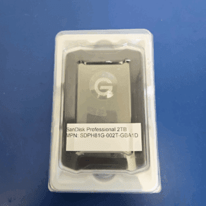 SanDisk Professional G DRIVE ArmorATD SPACE GREY 2TB (MISSING RETAIL BOX)