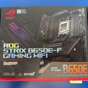 ASUS ROG STRIX B650E-F GAMING WiFi Socket AM5 (LGA 1718) Ryzen 7000 8000 9000