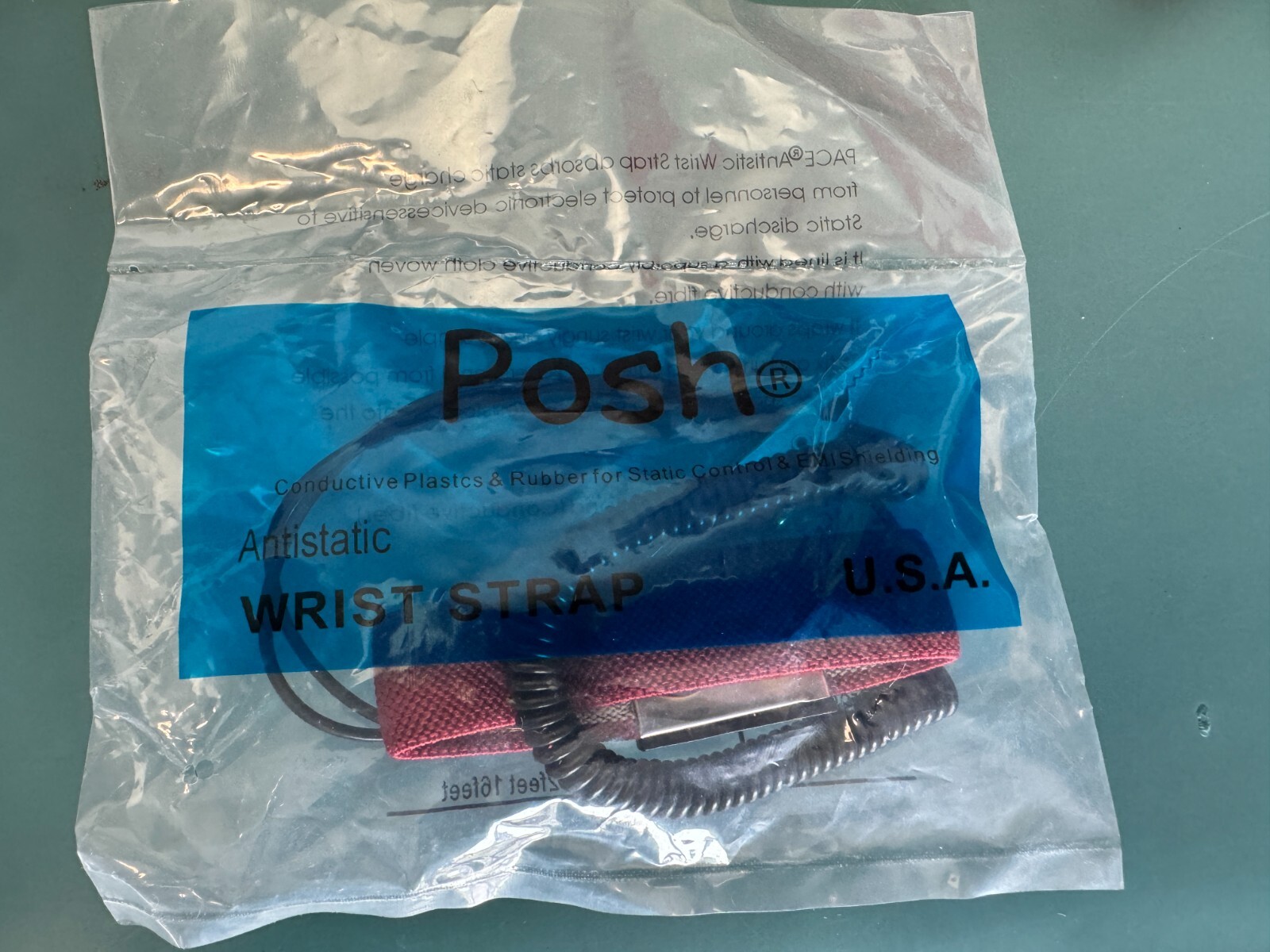 LOT 9x Posh TA-001 ESD Anti Static Wrist Strap Band antistatic - Image 3