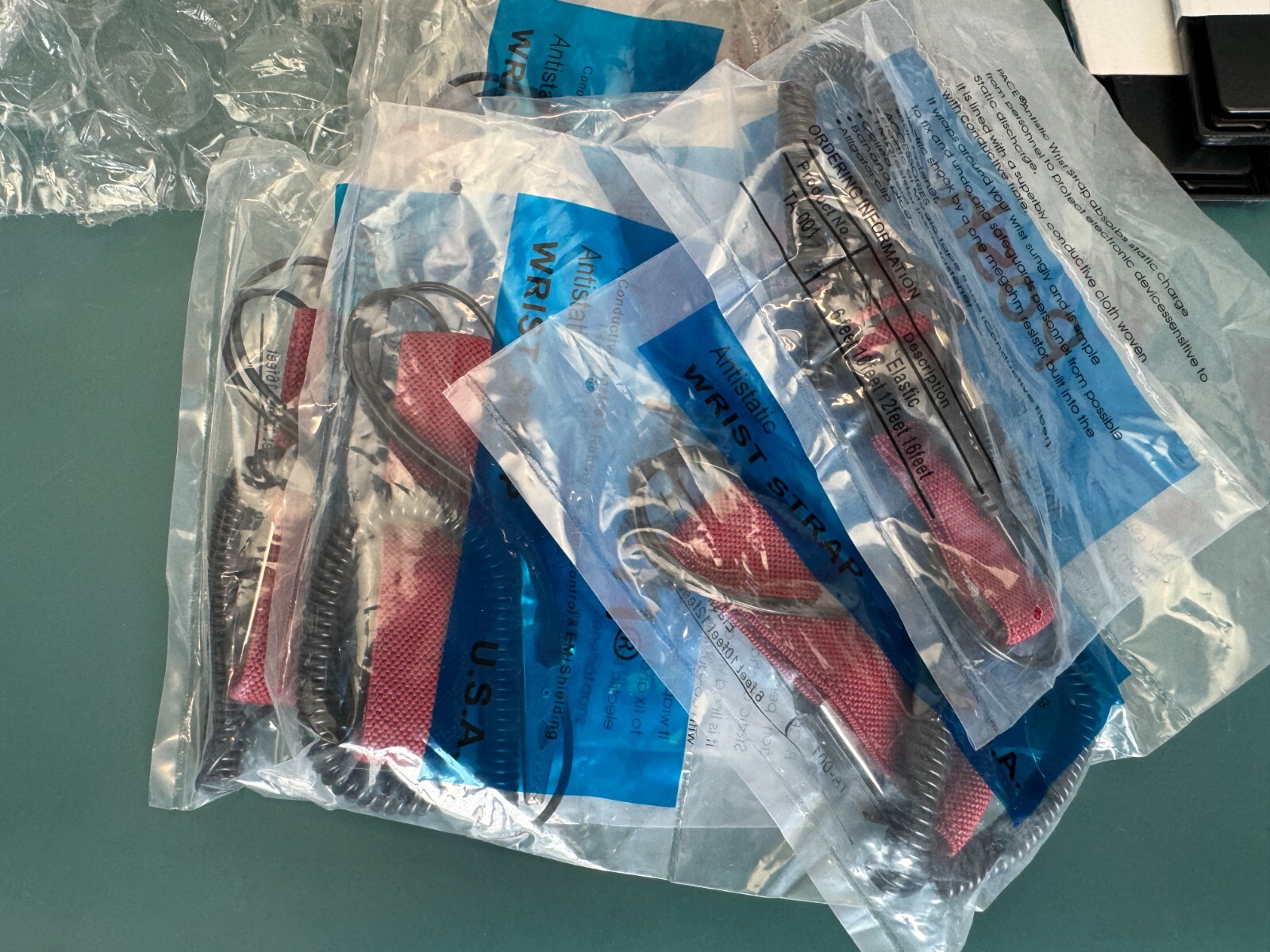 LOT 9x Posh TA-001 ESD Anti Static Wrist Strap Band antistatic - Image 4