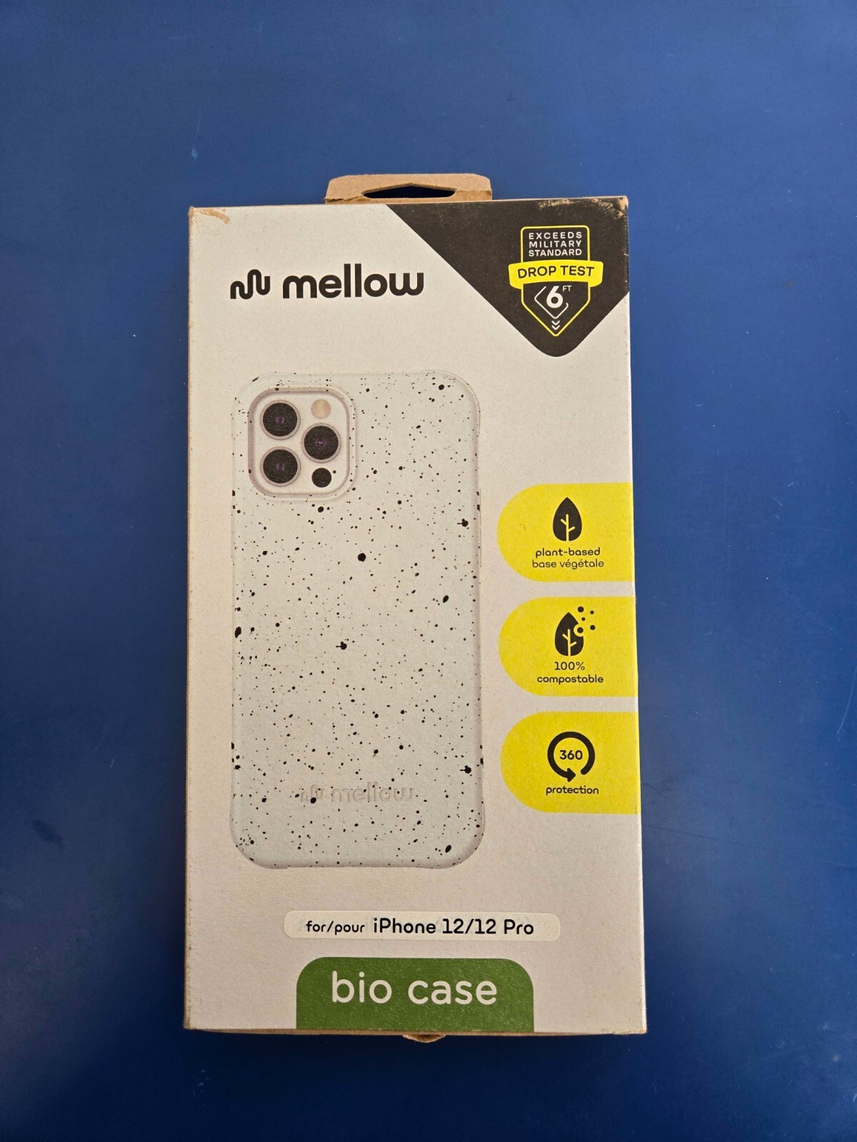 Mellow Bio Compostable Case for iPhone 12, 12 Pro - Cloud 9