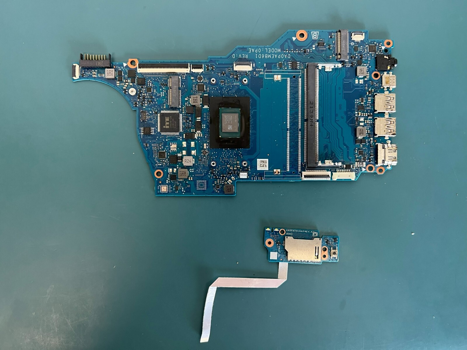 HP 14s-fq0027na AMD 3020e Motherboard Logic Board DA0PAEMB6D1 Rev:d 0PAE