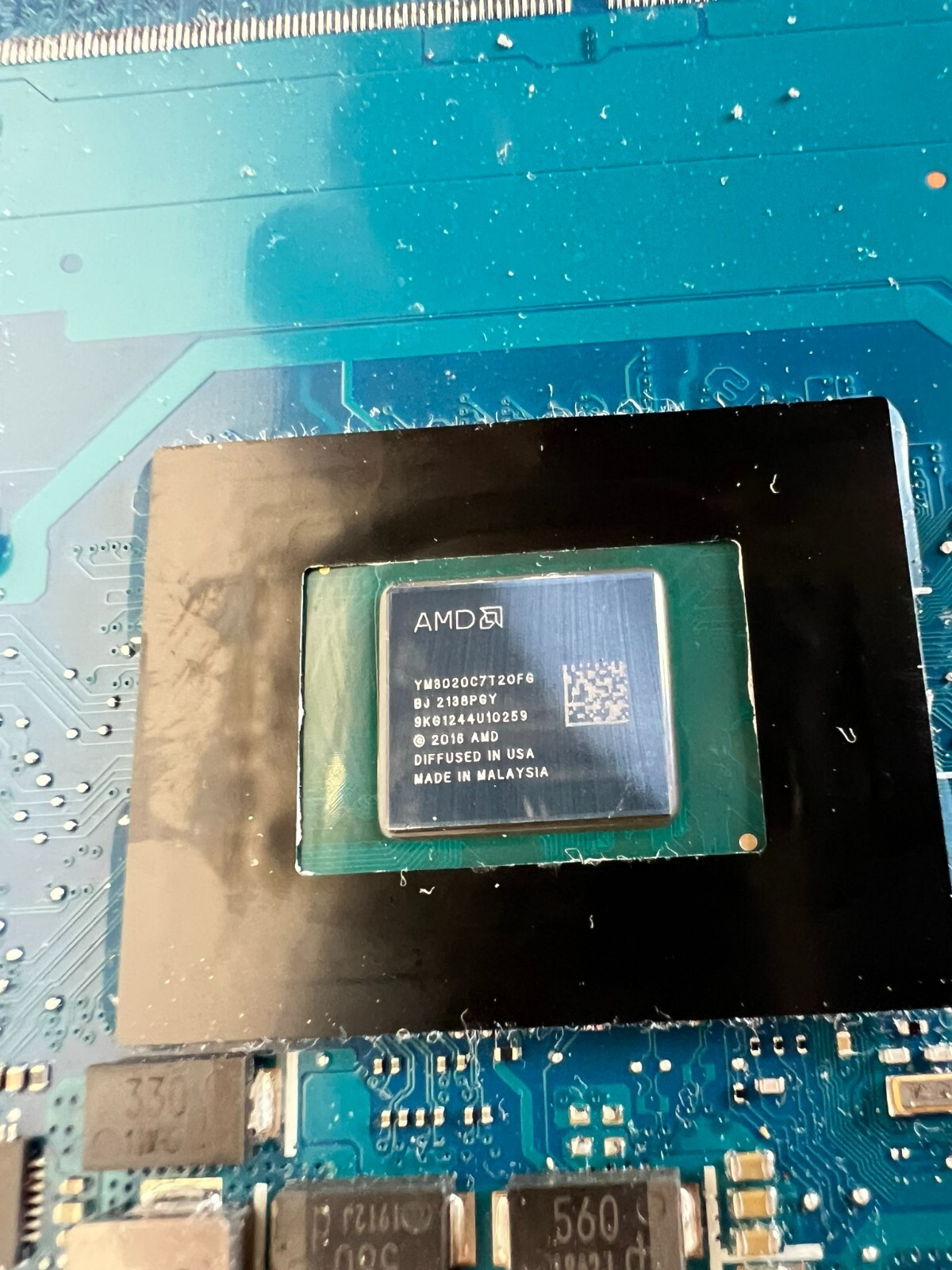 HP 14s-fq0027na AMD 3020e Motherboard Logic Board DA0PAEMB6D1 Rev:d 0PAE - Image 3