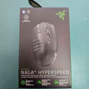 Razer - Naga V2 HyperSpeed MMO Wireless Optical Gaming Mouse