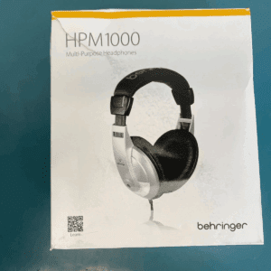 Behringer HPM1000 Versatile Headphones (UK Import), Silver wired
