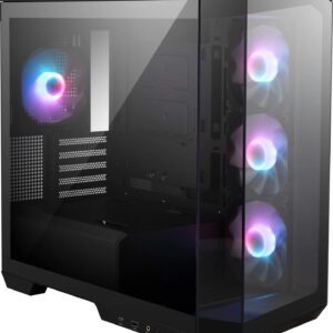 MSI MAG PANO M100R PZ - Premium Mid-Tower Gaming PC Case