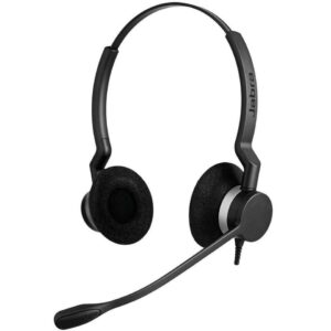 Jabra 2309-820-105 BIZ 2300 QD Headset, Black