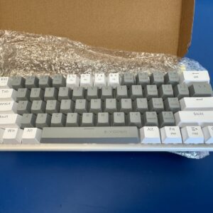 E-Yooso Z-11 Mechanical Keyboard new Grey White