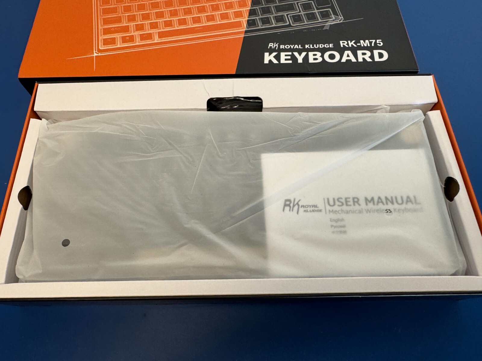 Royal Kludge RK M75 Gasket Structure 75% Mechanical Keyboard (Phantom) - Image 4