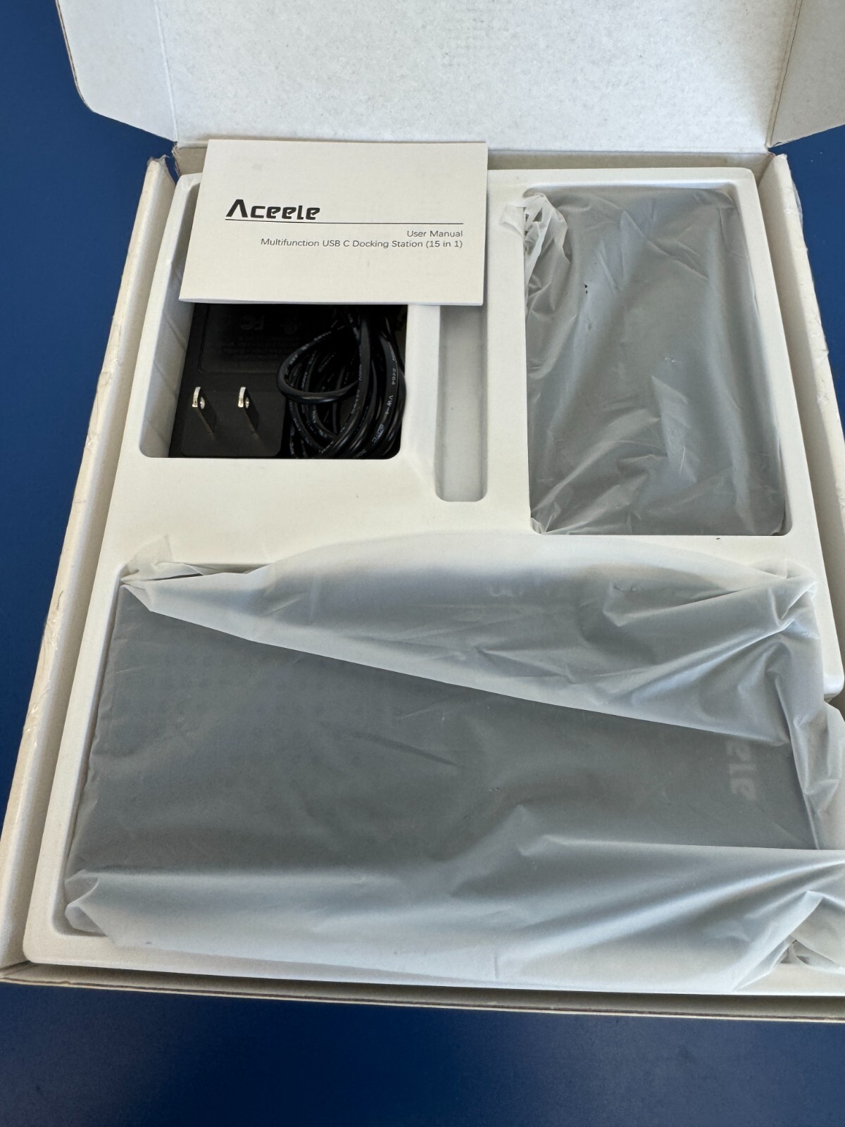 Aceele Triple Display USB C Docking Station 15 in 1 USB C Dock SD/TF 4K HDMI - Image 3